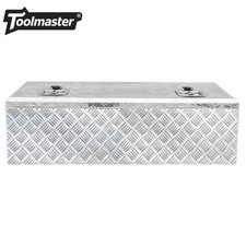 37"X12"X12" ALUMINIO CAMIONETA PICKUP MALETERO CAJA HERRAMIENTAS REMOLQUE ALMACENAMIENTO + BLOQUEO