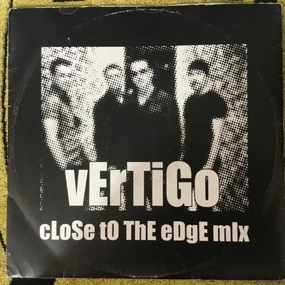 Vertigo Close To The Edge U2 Mix 12'' Ep Vinyl Record White Label