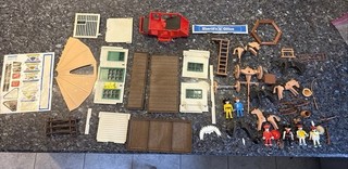 Playmobil Western 4431 Western 30th Set 1974 2004 Tons Of Parts Figures