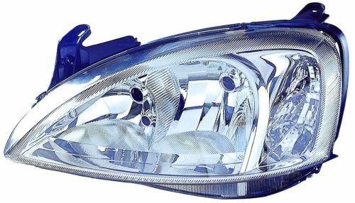 ABAKUS Headlight 442-1125L-LDEMN Left Electric For Opel Up To 2002