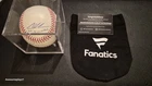 Adley Rutschman and Travis Bazzana Signed Baseball w/1st Overall Pick Inscs