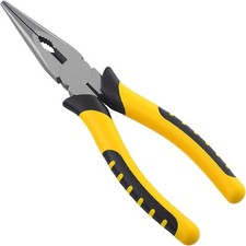 Needle Nose Pliers 8 Inches High Carbon Steel Precision Long Nose Pliers