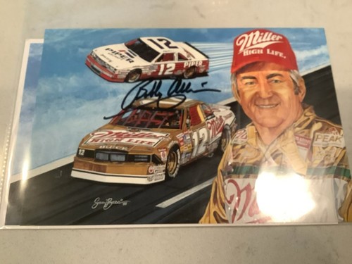 NED JARRETT / MOORE / ALLISON / PEARSON AUTOGRAPHED 2011 NHOF DIECAST & CARDS - Picture 13 of 18
