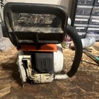 STIHL 032 AV Gasoline Chainsaw w/ Anti-Vibration Handle, Orange/White/Black — photo 3