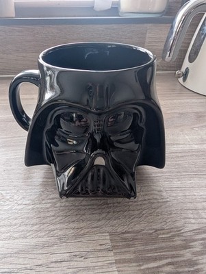 Star Wars Darth Vader 3D Keramiktasse Lucasfilm 2005 Sammlerstück Kaffeetasse