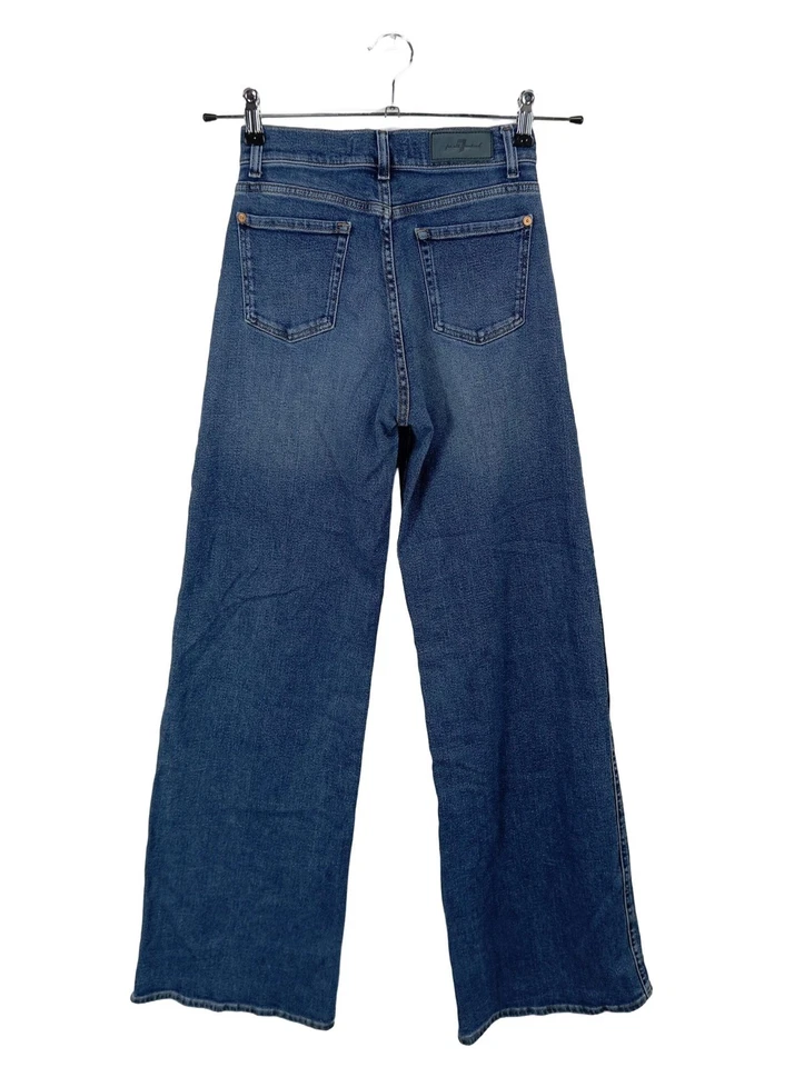 7 FOR ALL MANKIND Vaquero de talle alto Mujeres Vaquero Talla EU 34 azul - Imagen 2 de 4