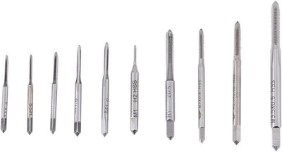Maschine Gewindebohrer Screw Tap Set 10 stücke Gewindeschneider Mini M1 zu M3.5