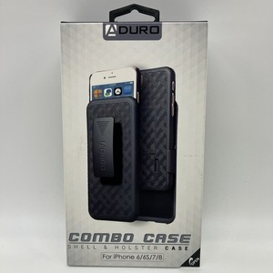 Aduro Combo Case Shell & Holster iPhone 6/6S/7/8 New in Box - W4