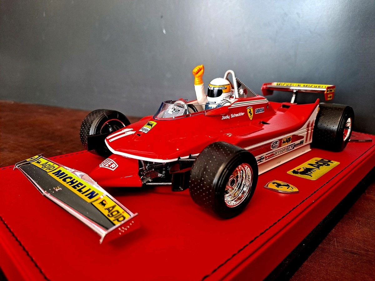 自動車 1/18GPC97SC1 Ferrari312T&312T4 自動車 1/18GPC97SC1