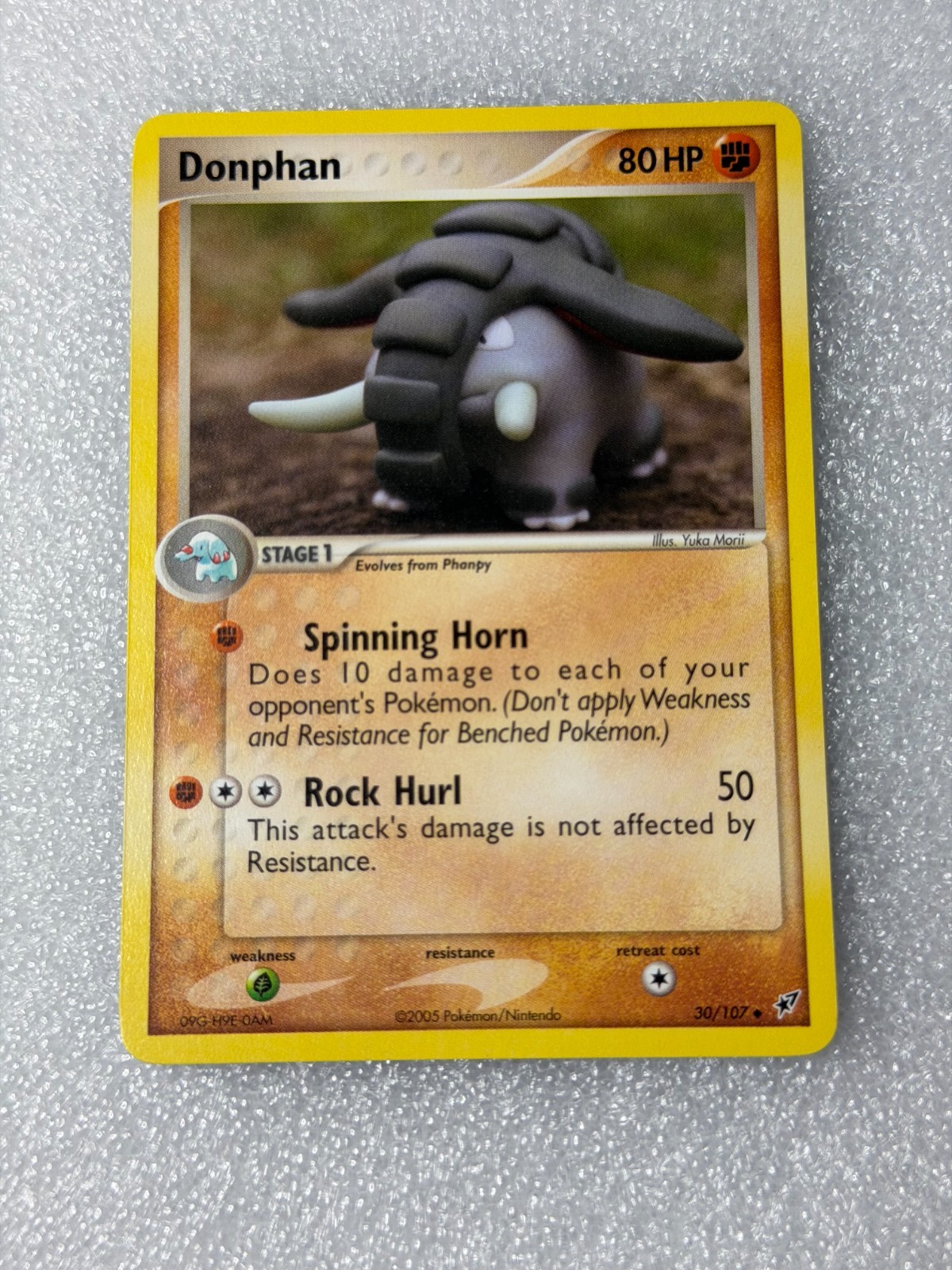 Donphan 30/107 EX Deoxys Regular