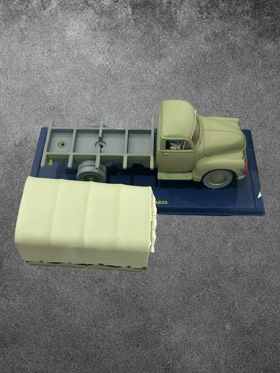 ATLAS TINTIN CAR #62 Alcazar's Chevrolet Army Truck Picaros Herge