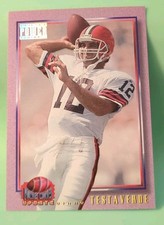 1993 Pro Set Power - Power Moves Update Vinny Testaverde #PMUD3 Cleveland Browns