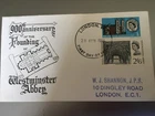 GB STAMPS RARE FIRST DAY COVER 1966 WESTMINSTER ABBEY LONDON