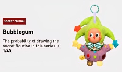 POP MART WHY SO SERIOUS Bubblegum 正規品 SECRET Authentic POP MART Why So Serious 