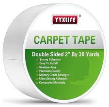 Double Sided Carpet Tape 2 x 30 Yards White