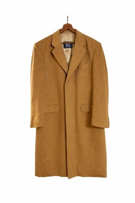 Burberrys ヴィンテージ ショートコート　キャメル Vintage Burberrys Wool/Camel Hair Coat Men's USA Made Wool Blend
