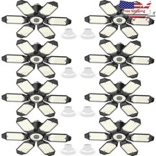 Led Garage Lights 8 Pack 200W Super Bright Ceiling Led Shop Lights 6500K 22000LM