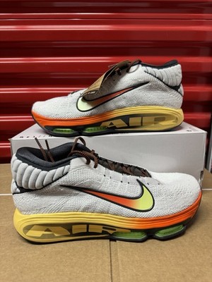 Men s Sz 13 - Nike GT Hustle 3 White /Volt -Safety Orange Basketball FV5953-101