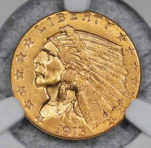 1913-P Indian Quarter Eagle — photo from the most recent tracked eBay sale