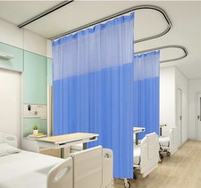 Medical 80’ Curtain Privacy Room Divider Drapes for Hospital Medical Clinic SPA