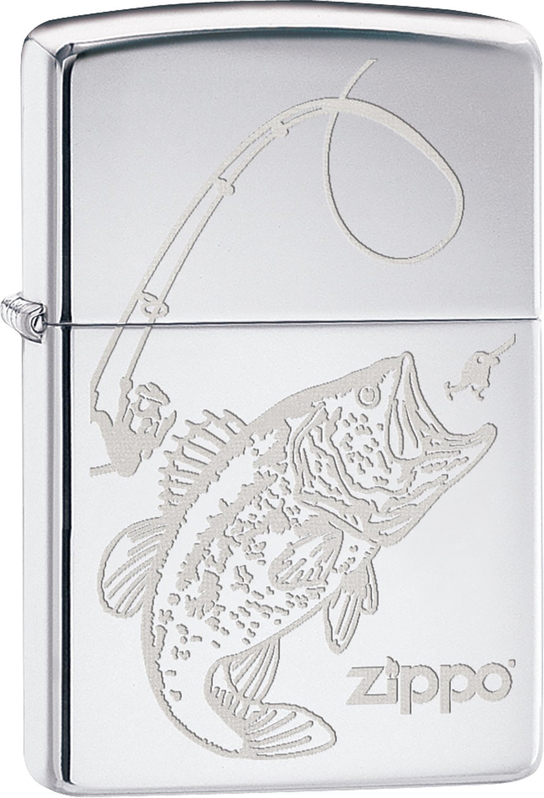Zippo Lighter- Personalized Message Wild Trout Bass Fishing Windproof #Z454
