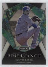 2022 Panini Prizm Draft Picks Brilliance Silver Prizm Hunter Barco #BR-HB 0u66