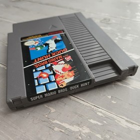 Nintendo Super Mario Bros. Duck Hunt Combo Game NES Cartridge 1985 Untested