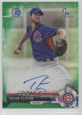2017 Bowman Chrome Prospect Green Refractor 32/99 Trevor Clifton Auto 4l3