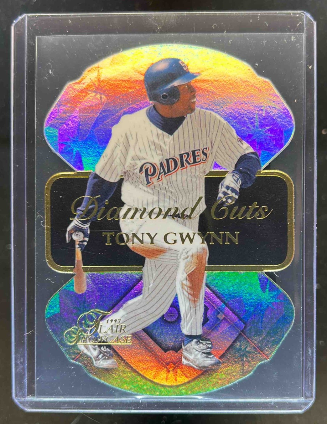 1997 Fleer Flair Showcase Tony Gwynn Diamond Cuts #6 Padres