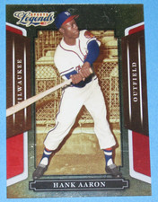2008 Donruss Sports Legends Mirror Red #10 Hank Aaron #/250