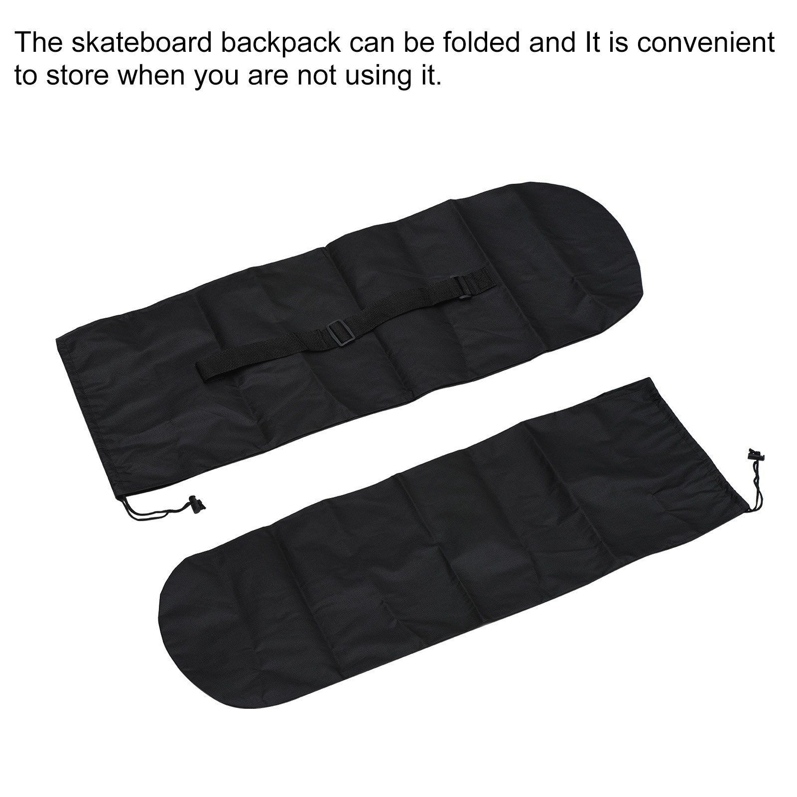 34.6"x12.5" Skateboard Bag TRAVEL Skateboard Carry Bag w Single Shoulder Strap