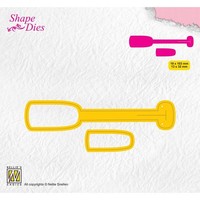 Stanzschablone Nellie's Choice SD173 2 StüCk Gelb Scrapbooking Basteln