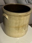 Stoneware crock with cobalt blue '2' decoration by Red Wing Pottery — photo 6