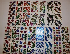 Hambly stickers 1 sheet - ocean sea fish sharks You Choose!