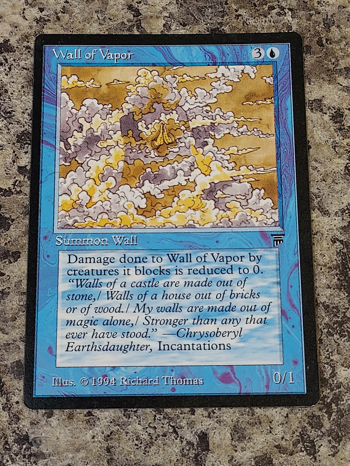 Wall of Vapor - Magic the Gathering MTG Legends English Nice!