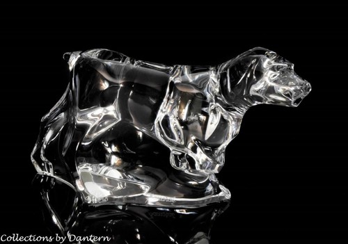 Baccarat Crystal German Pointer Dog Figurine Paperweight - Picture 8 of 9