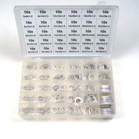 BGS Aluminium Dichtring Dichtungen Aluminiumdichtungen ÖLablassschrauben 300 Tlg