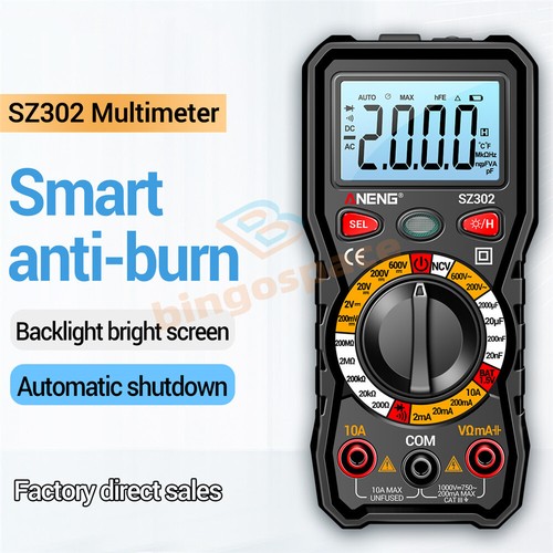ANENG Digital Multimeter DC AC Voltmeter,Ohm Volt Amp Meter,Measures Volt tester - Picture 26 of 40