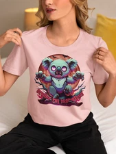 Koala shirt, Spooky Koala tee, Drop bear shirt, Baggy fit