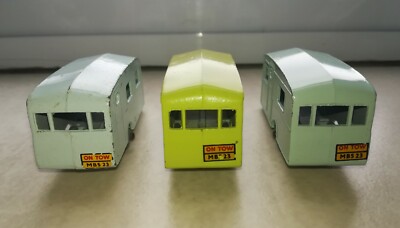 MATCHBOX No.23 バークレー キャバリア キャラバン 美品 Matchbox Lesney No.23A and 23B Caravan Berkeley Cavalier (Vintage