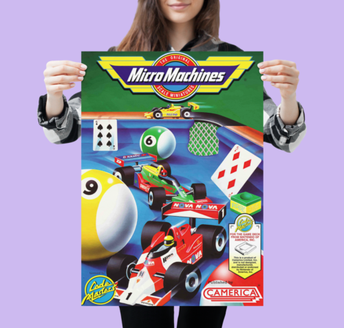 Retro NES Poster Vintage Super Nintendo Poster 80er 90er Jahre Wandkunst A5 A4 A3 A2 - Bild 37 von 52