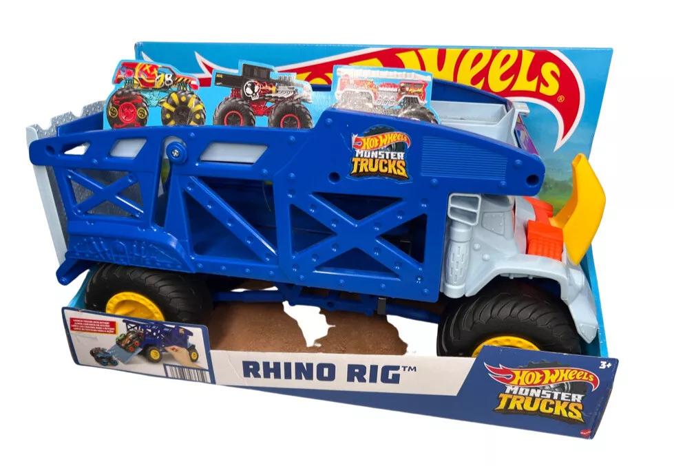 Hot Wheels Monster Trucks Monster Mover Rhino – StockCalifornia