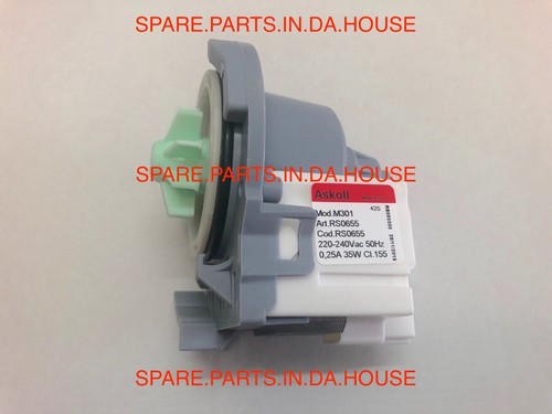 Elba Dishwasher Water Drain Pump DW60FEX1 EL AA 81264-A - Picture 8 of 9
