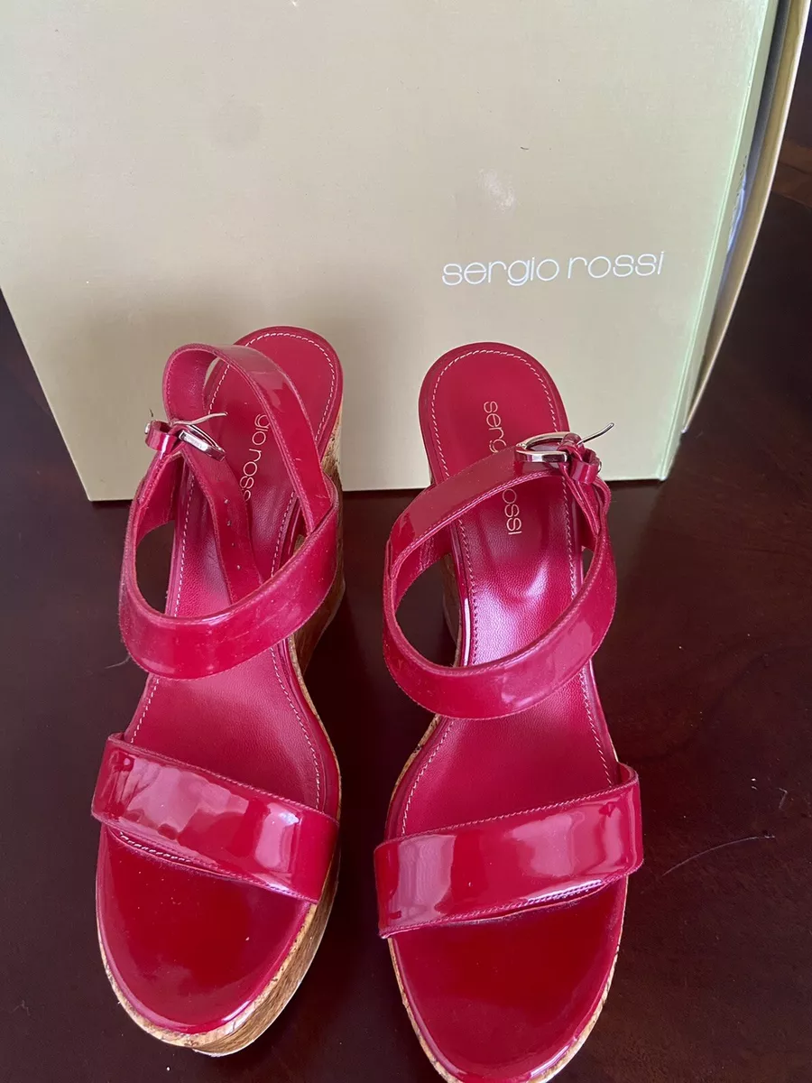 Sergio rossi platform sandals sale