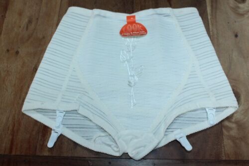 vintage 60s sheer nylon panty girdle with suspenders size 27/28 " waist - Afbeelding 1 van 10