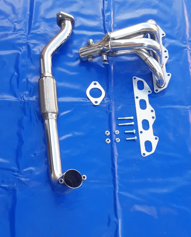 Colector de compartimento acero inoxidable MITSUBISHI ECLIPSE 2.0 95-99 Dodge Avenger Base Eagle - Imagen 3 de 4