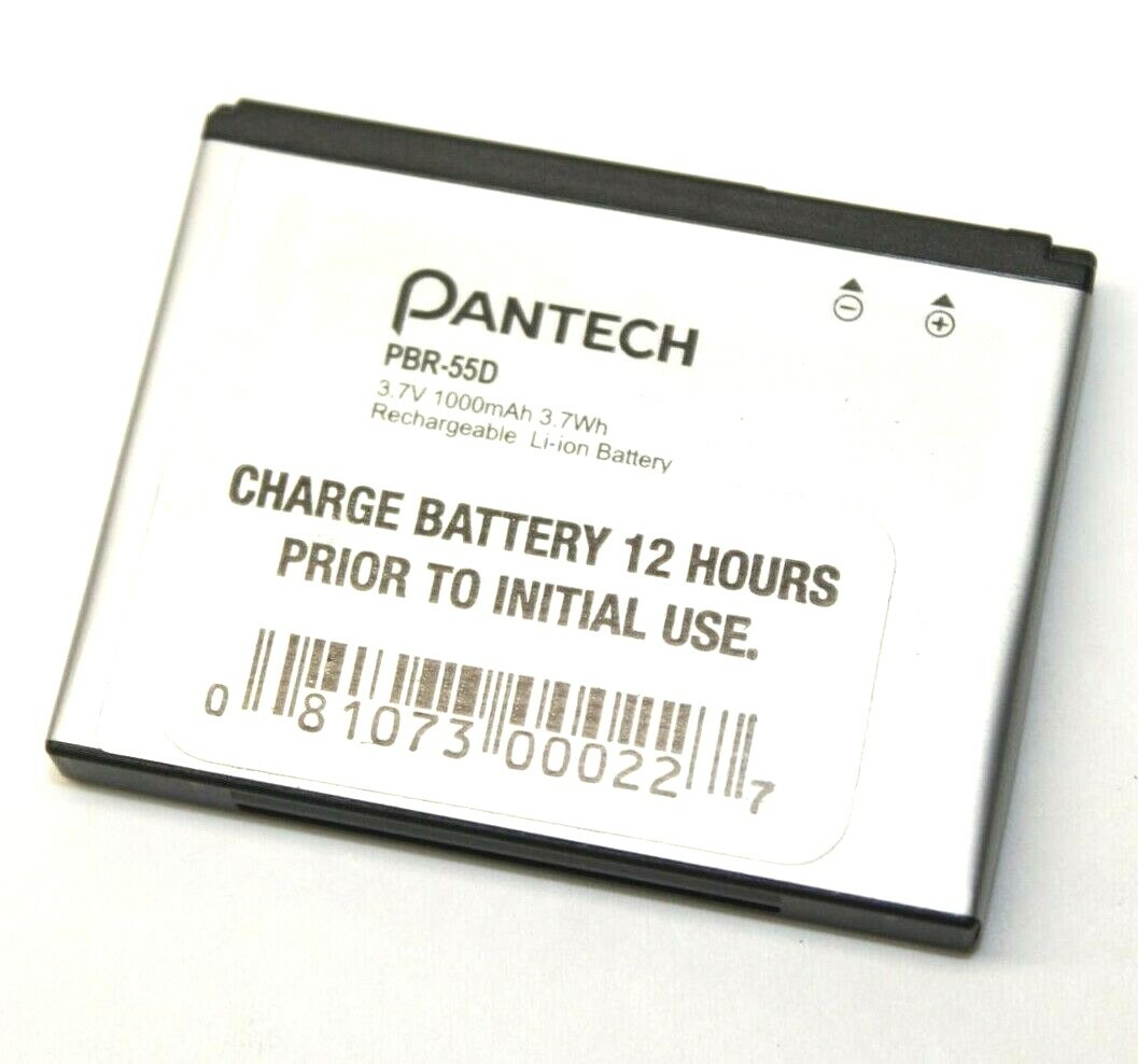 Pantech PBR-55D Rechargeable Li-Ion Battery 3.7V 1000mAh for P2020 P5000 P9020