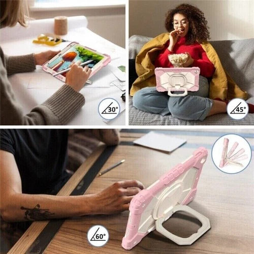 Für iPad A16 11. Gen Air M3 11 13 Zoll 2025 Robuste Stoßfeste Bumper Hülle - Bild 42 von 143