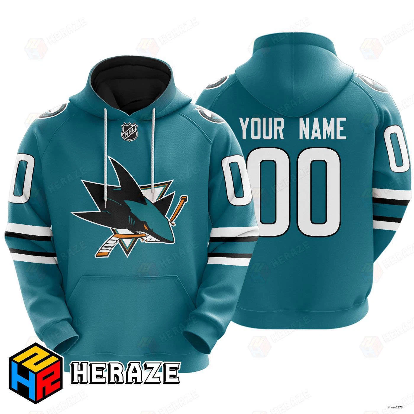 Custom San Jose Sharks Hoodie: Personalized Name And Number