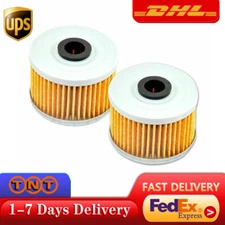 2 PCS Engine Oil Filter for Honda XR 600 ATC350 Suzuki DR-Z 110 Kawasaki KLX 250